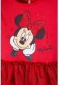 Vestido De Minnie Mouse Rojo Estampado En Frente Para Niña 2T A 5T 5T de Disney
