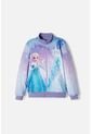 Chaqueta De Frozen Con Cierre Lila Para Niña 6 de Disney