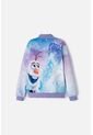 Chaqueta De Frozen Con Cierre Lila Para Niña 6 de Disney