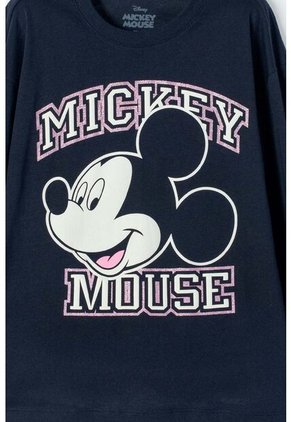 Buzo De Minnie Mouse Azul Estampado En Frente Para Niña 6