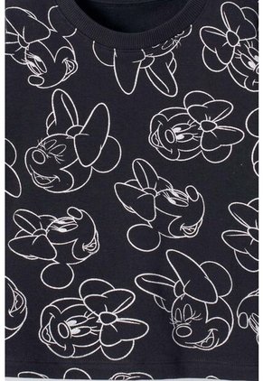 Conjunto De Minnie Mouse Negro Para Niña 12