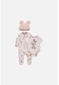 Set Primeros Días De Mickey Mouse Marfil/caqui Para Bebé Unisex 0-3 de Disney