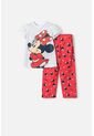 Pijama De Minnie Mouse Multicolor Para Niña 2T A 5T 4T de Disney