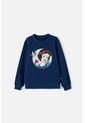 Buzo De Blancanieves Azul Estampado En Frente Para Niña 6 de Disney
