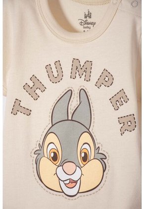 Body De Bambi Con Broches Almendra Para Bebé Niña 9-12
