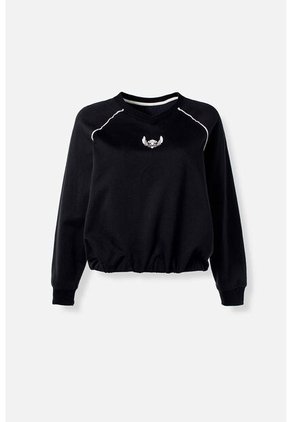 Buzo De Lilo & Stitch Oversized Fit Para Mujer XS