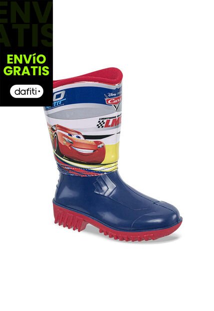 Botas Cars Genis Azul Para Niño Disney