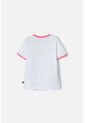 Camiseta De Stitch Blanca Estampada En Frente Para Niña 12 de Disney