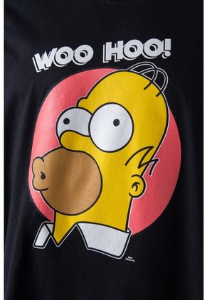 Camiseta De Simpson Regular Fit Para Hombre L