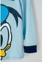 Pijama Pato Donald Con Pantalón Largo Azul Para Bebé Niño 6-9 de Disney