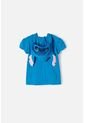 Camiseta De Stitch Con Capucha Azul Para Niña 2T A 5T 2T de Disney