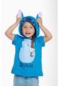 Camiseta De Stitch Con Capucha Azul Para Niña 2T A 5T 2T de Disney