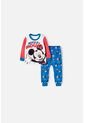 Pijama De Mickey Mouse Con Pantalón Largo Multicolor Para Bebe Niño 18-24 de Disney