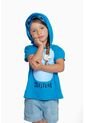 Camiseta De Stitch Con Capucha Azul Para Niña 2T A 5T 2T de Disney