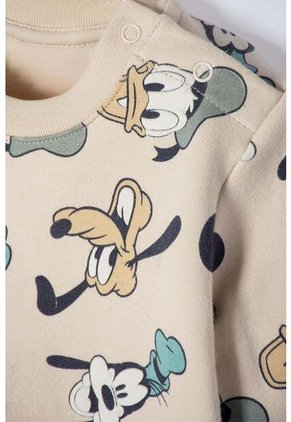 Conjunto De Mickey Mouse Caqui Para Bebé Niño 12-18