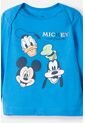Pijama De Mickey Mouse Azul Manga Larga Para Bebé Niño 6-9 de Disney