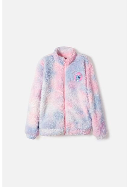 Buzo De Stitch Con Cierre Multicolor Para Niña 12