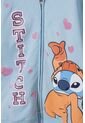 Buzo De Stitch Y Capybara Con Capucha Azul Para Niña 4 de Disney