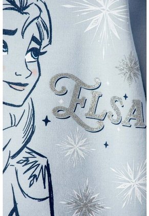 Buzo De Frozen Cerrado Azul Para Niña 2T A 6T 4T