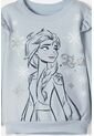 Buzo De Frozen Cerrado Azul Para Niña 2T A 6T 4T de Disney