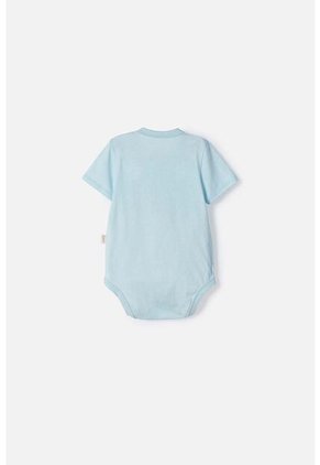 Body De Dumbo Manga Corta Azul Para Bebé Niña 12-18