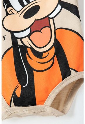 Body De Goofy Manga Corta Caqui Para Bebé Niño 12-18