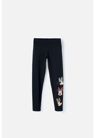 Leggins De Minnie Mouse Negro Para Niña 6 Disney