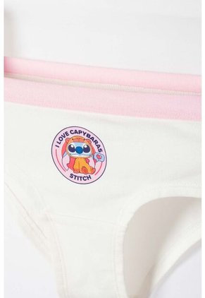 Pack X2 Panties De Stitch Y Capybara Multicolor Para Niña 4
