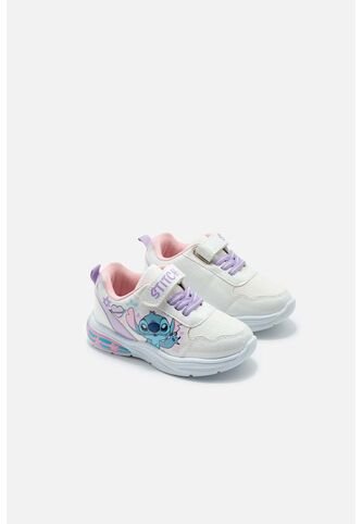 Tenis Con Luces De Stitch Multicolor Para Niña 28 Disney