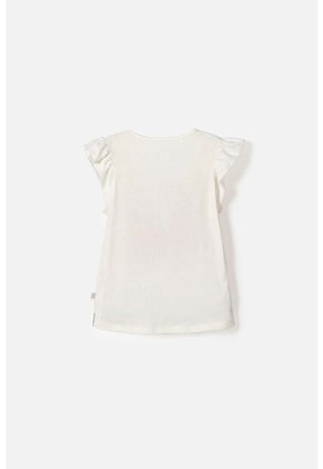 Camiseta De Minnie Mouse Manga Corta Multicolor Para Niña 12