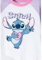 Pijama De Stitch Multicolor De Manga Corta Para Niña 2T A 5T 4T de Disney