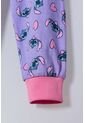 Pijama De Stitch Multicolor De Manga Corta Para Niña 2T A 5T 4T de Disney