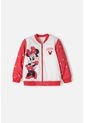 Chaqueta De Minnie Mouse Con Cierre Marfil Y Rojo Para Niña 2T A 5T 2T de Disney