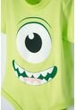 Body De Monsters University Verde Con Ajuste En Entrepierna Para Bebé Niño 6-9 de Disney