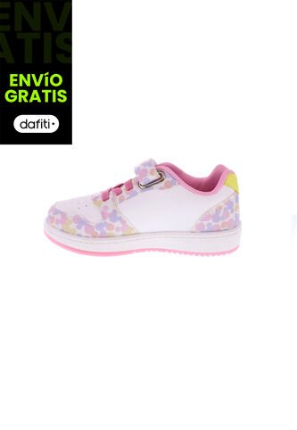 Zapatos Deportivos Con Diseño De Minnie Para Niña Pequeña Blanco Disney 210689 Disney