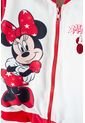 Chaqueta De Minnie Mouse Con Cierre Marfil Y Rojo Para Niña 2T A 5T 2T de Disney