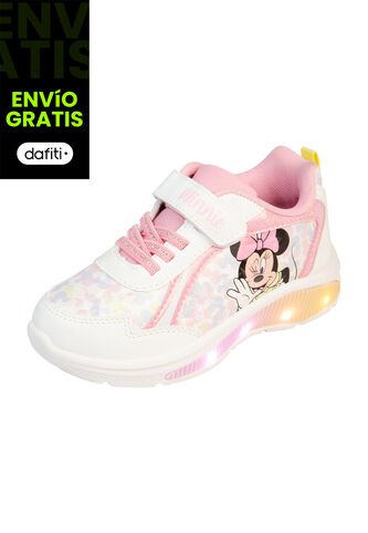 Zapatos Deportivos Con Diseño De Minnie Para Niña Pequeña Blanco Disney 201083 Payless Disney