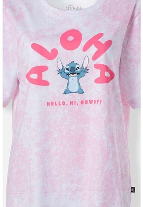 Camiseta De Stitch Regular Fit Para Mujer L