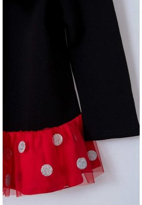 Buzo De Minnie Mouse Negro Con Bolero Para Niña 2T A 5T 3T