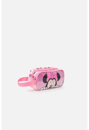 Cartuchera De Minnie Mouse 16.5" Rosado Para Niña U