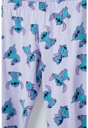 Pijama De Lilo Y Stitch Manga Larga Multicolor Para Niña 8