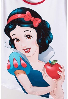 Pijama De Blancanieves Blanca Y Azul De Pantalón Largo Para Niña 8