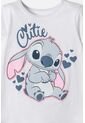 Conjunto De Stitch Con Short Multicolor Para Niña 2T A 5T 5T de Disney