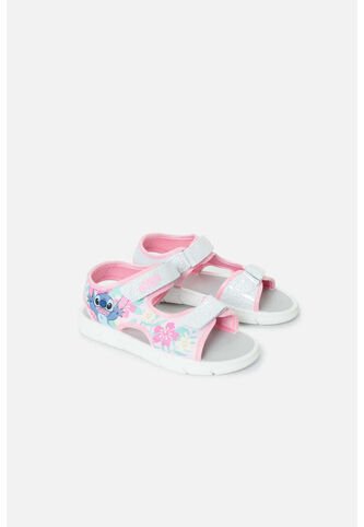 Sandalia De Stitch Multicolor Para Niña 28 Disney