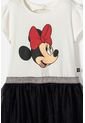 Vestido De Minnie Mouse Con Tull Marfil Para Niña 10 de Disney