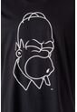 Pijama De Los Simpson Negra Y Amarilla Con Pantalón Corto Para Hombre XS de Disney