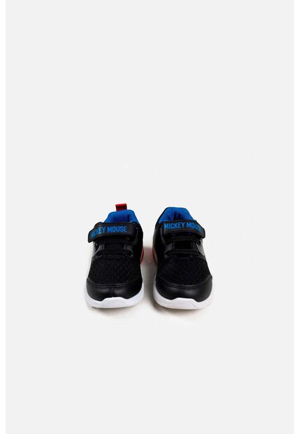 Tenis De Mickey Mouse Con Luces Negros Para Niño 24