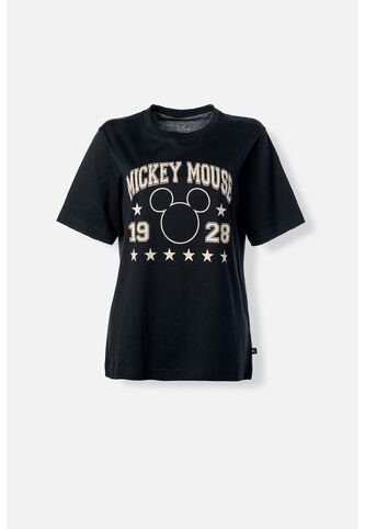 Camiseta De Mickey Mouse Regular Fit Para Mujer XS Disney