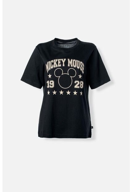 Camiseta De Mickey Mouse Regular Fit Para Mujer M