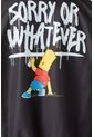 Chaqueta De Los Simpson Con Cierre Y Capucha Negro Para Hombre XL de Disney